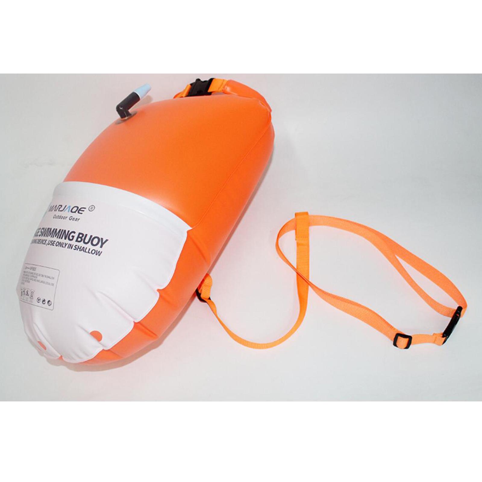 Swim Buoy Open Water - Boa di sicurezza gonfiabile in PVC