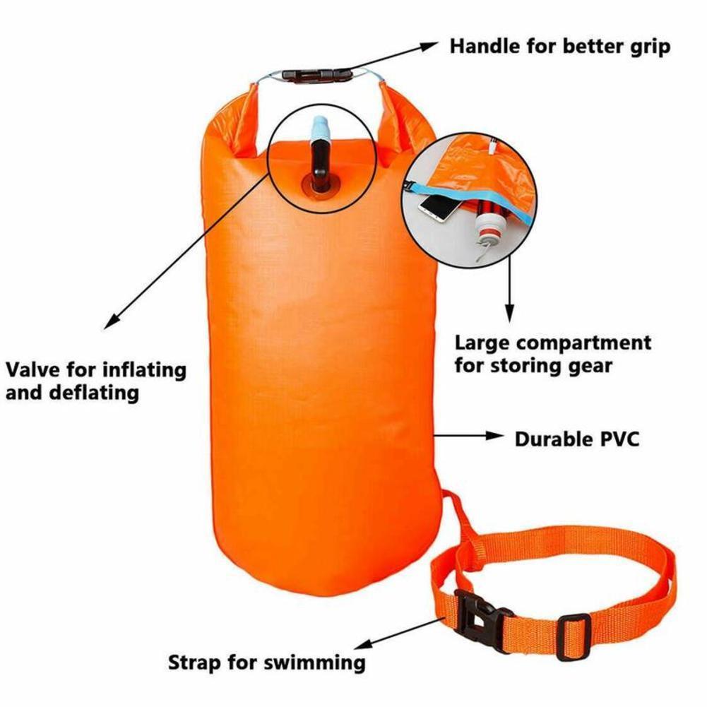 Boa di Sicurezza per Nuoto in  - Swim Buoy Open Water recensione e prezzo