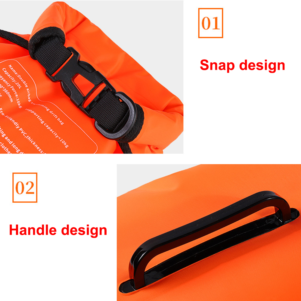 Boa gonfiabile aperta in PVC,  - Swim Buoy Open Water recensione e prezzo